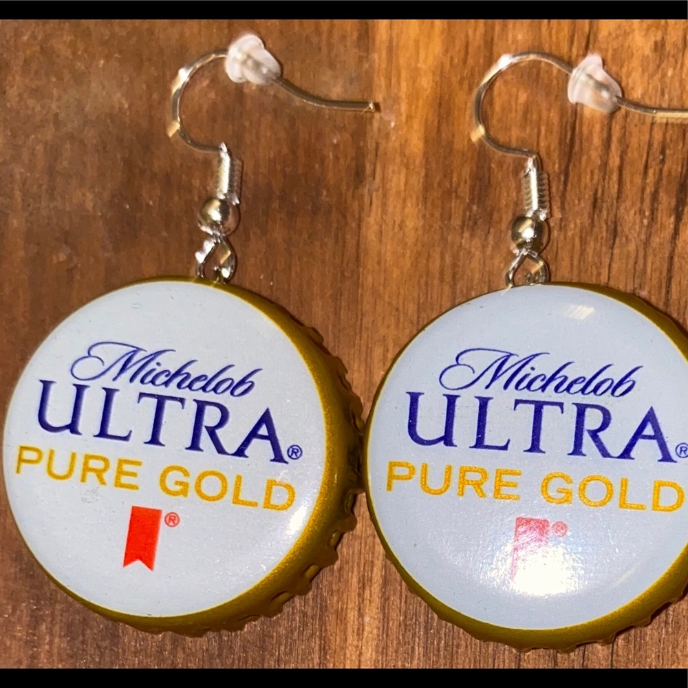 🍺 Beer Caps Earrings 🍺